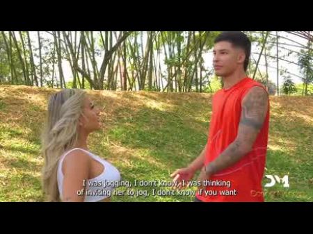 sexo al aire libre con mi vecina cachonda de grandes tetas danner mendez y naty delgado 