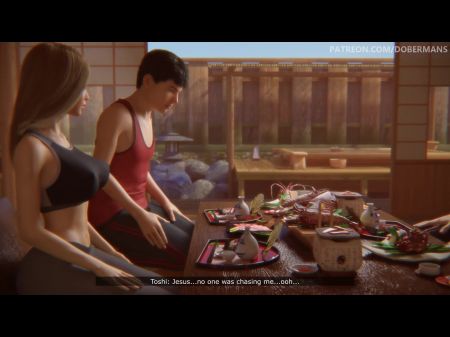 Dobermanstudio Yuna Sequence 7 Hot Intense Assfuck Fuckfest With Yoga Class Schoolteacher Jiggly Booty Cum Swallowing Assfuck Internal Ejaculation