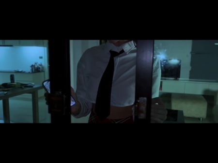 Stiff Anal With Moaning . Pornography Parody Of The Film "scream" Halloween