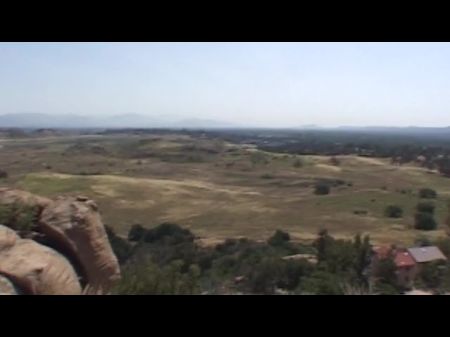 Lady Hiking On A Cliff Edge Gets Porked