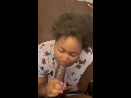 fette Schlampe gibt Blowjob 