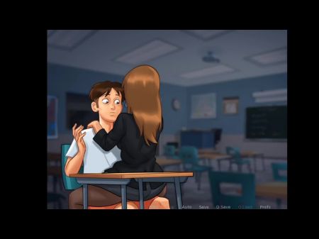 Summertime Saga Smooching Miss Bissette - Gameplay Part 20