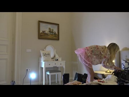 Cumming On Her Phat Breast After Edging And Slow Oily Jerk Off By Dribbling Lots Of Precum With A Phat Climax