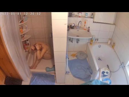 Caught Masterbating In The Bathroom Again