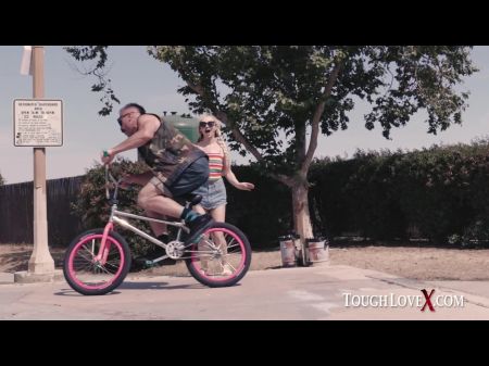 – Third Wheel With Fair Haired Spinner Lilly Bell