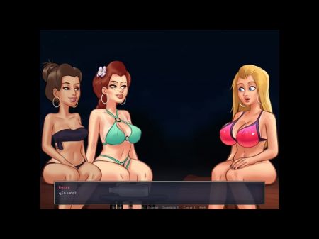 Summertime saga cap 39 海滩上的瓶子游戏