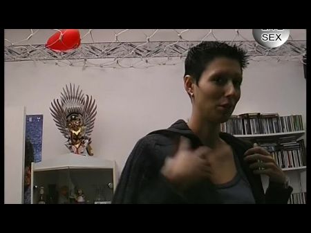 Svelte German Fisting Her Little Gash Stiff