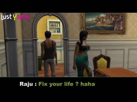 Aunty Pushpa - Episode Two - Married Buxomy Indian Aunty Having Sex With Youthful Handyman - Wickedwhims