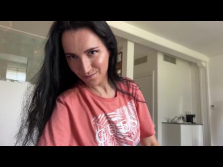 Step Mother Forgot To Put On Panties In Couch