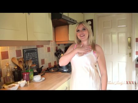 Auntjudysxxx - Your Huge-titted Bbw Wife Charlie Rae Sucks Your Manmeat In The Kitchen (pov)
