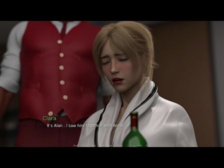 Corrupted Hearts #8 - Clara Had An Memorable Night With Leon