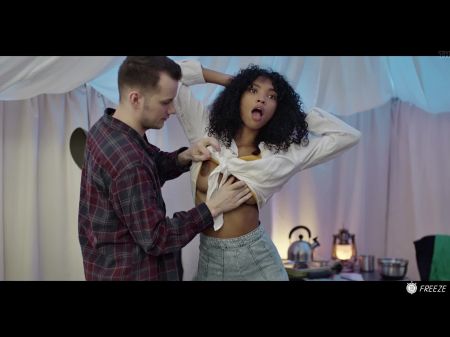 Amazing Nubile Magically Freezes So Bestie Can Give Her The Greatest Shooting Fluid Orgasms Trailer