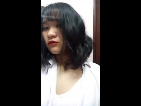 Eighteen Year Senior Girl Demonstrating Her Cootchie