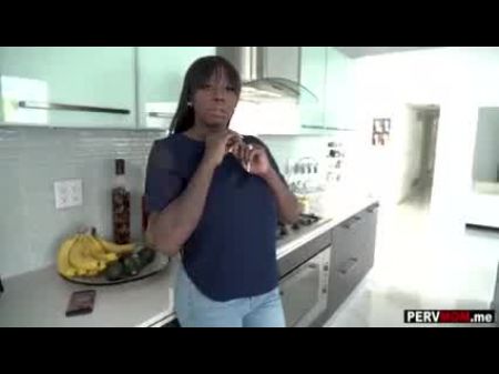 Enormous Boobies Ebony Step Mother Made Stepson Perceive Nicer