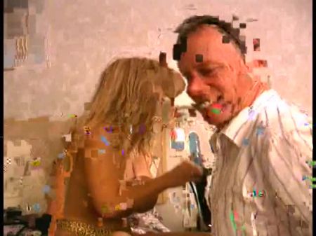 Dude Decided To Regale Chesty Butter Damsel With Something Dewy And She Proposed Him To Lick Her Strap On Dildo