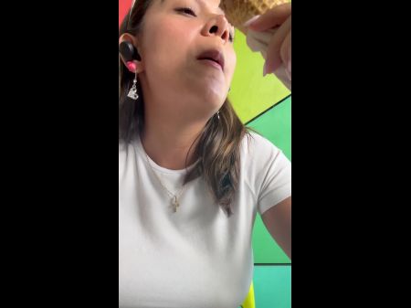 Ice Fluid That Turns On My Wet Pussy: See Me Wank !
