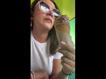 Ice Splooge That Turns On My Raw Pussy: Watch Me Wank !