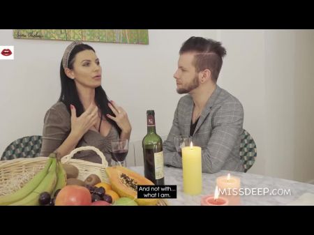 Cougar In Love Convinced To Fuck: Ania Kinski ! Missdep . Com