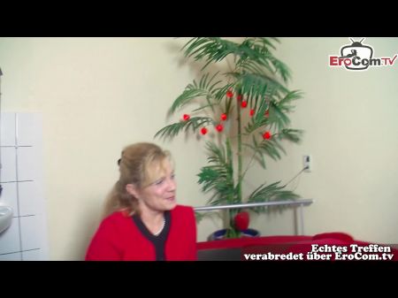 Deutsches reifes Paar geht zum ersten Mal zum Casting 