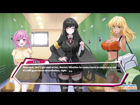 ep8: escenas hentai con ayaka, kimiko y miki academy love saga: tennis angels ex 