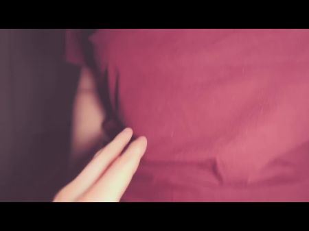 Ultra-kinky Stepsister Got Into My Couch At Night - Groping And Cum On Cherry Muff