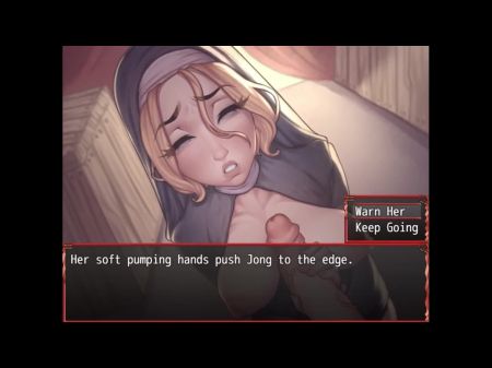 Harem In Einer Anderen Welt Harem Hentai Spiel Folge 10 Nonne Erster Blowjob Und Gesichtsbehandlung 