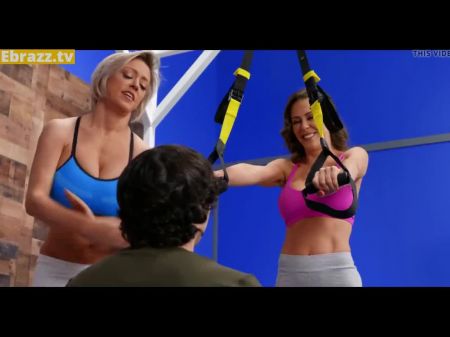 Er fickt seine MILF mit dem Personal Trainer, vollständige Szene bei ebrazz.tv 