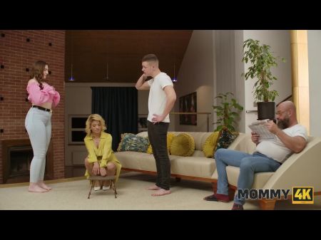 Mama4k. verrückte Stieffamilie. heißer Sex mit Valy Secret 