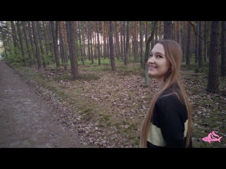 Marvelous Lewd In The Woods Made Me Cum In Her Mouth