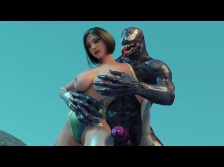 安吉拉发现自己被一个奇怪的怪物搭讪，他一心想要狠狠地操她3d 