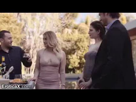 madrastra y hermana reciben el puto creampie de su hijastro 