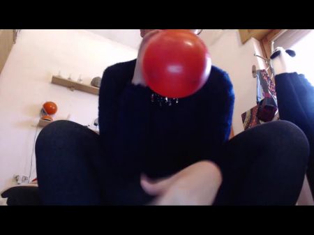 Seven Squirting Climaxes On Seven Inflated Balloons For You