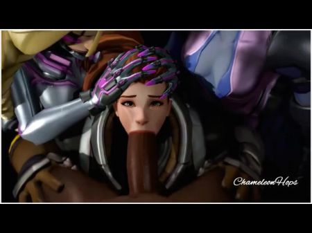 Brigitte 1 - Overwatch Sfm & Blender Pornography Mixtape