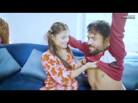 Desi Indian 18+ Nubile Chick Gang-bang With Four Boys Xxx Screw 1st Time ( Hindi Audio )