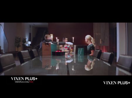 vixenplus dp Königin Emily wird von Mick und Dante am Spieß geröstet 