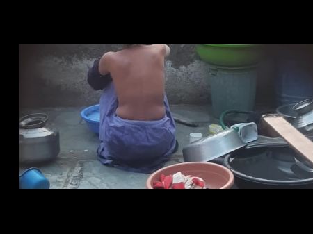 The Step-sister - In - Law Of The Village Heads To The Farm And Makes A Mode In The Forest , Showcasing Her Muff To The Step-sister - In - Law Brother - In - Law And Getting Well-prepped For Fuckin , Comes To The Bathing House And Takes A Tub In The Open Courtyard .