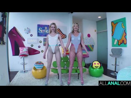 Chloe Cherrys und ihr Anal-Tag-Team 