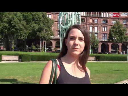 Fledgling Tourist In Germany Gets Picked Up & Fucked Anally Outdoors -