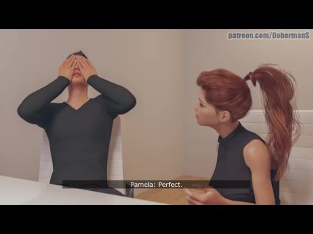 Dobermans - Cheating Milks Off While Watching Gigantic Backside Wife Get Creampied As He Cums ! - Amanda 9