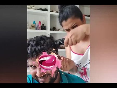 Sri Lanka Sudu Akki Ohne Bh...haare Schneiden Ihrem Mann 