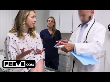 Doctor Tests Surrogate Teen’s Fertility By Pounding Her Little Crevice As Hard As He Can