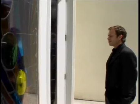 Two Fishnet Fair Haired Beotches Munch And Anal Invasion Screw A Slick Schlong