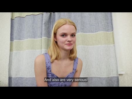 Very Shy Virgin Audition With Aella Zelkova