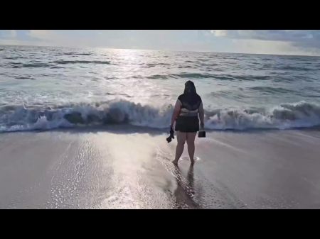 去海滩，舔了我的阴户 jamdown26 bbw ssbbw，大屁股盖头 pawg 熟女，大屁股，厚屁股，胸围坚果 