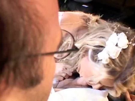 Yummy Blonde Honey With Magnificent Ass Inhales Manmeat Then Drilled On The Bed