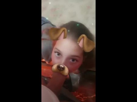 Snapchat Filter Blow Job