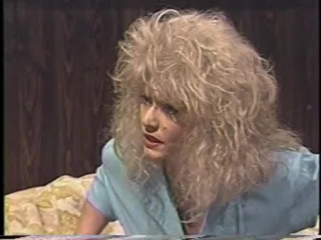 Lovely Platinum-blonde 80s Pornography Goddess In Handsome Undergarments Has Cord - On Fuck With Her Girlfriend
