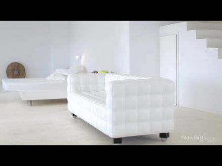 Promo – 2 Horny Femmes Tempt The Man Into Threesome