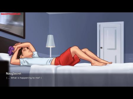 casera MILF lo pilló masturbándose con sus bragas, MILF lo pilló oliendo sus bragas saga de verano 07 