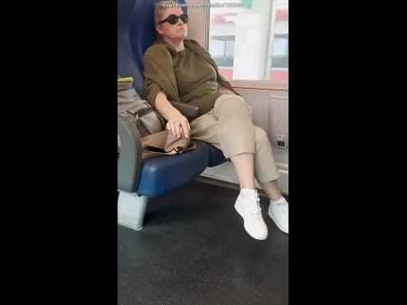 Crossed Legs Climax On A Teach